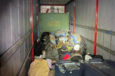 Dutch military police have discovered 47 migrants hiding in a truck heading for United Kingdom